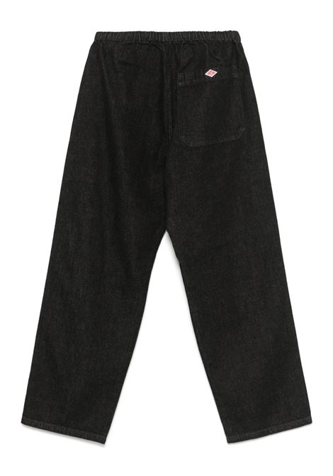 denim easy pants uomo neri DANTON | DT-E0209BLACK DENIM